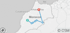  Merzouga Wüste - Start in Marrakesch &amp; Ende in Fes - 7 Destinationen 