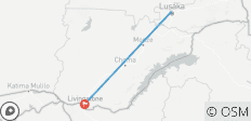  Von Lusaka nach Livingstone - Abenteuersafari im Overland-Truck (6 Tage) - 2 Destinationen 