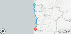  Circuit cycliste autoguidé sur la côte atlantique - 7 destinations 
