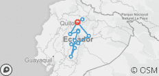  Abenteuer in der ecuadorianischen Anden-Tour 10D - 9N - 11 Destinationen 