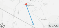  Amboseli Nationalpark Safari (garantierte Durchführung) - 2 Tage - 3 Destinationen 