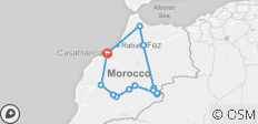  Best Moroccan 10 day Adventures &amp; Imperial Cities - 13 destinations 