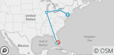  New York, Chicago, Miami - 5 Destinationen 