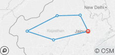  Rajasthan Wüstensafari - 6 Destinationen 