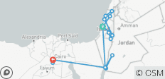  Holy Land and Egypt 13 days - 17 destinations 