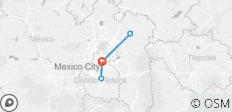  Mexiko private Stadtführung - 3 Tage - 3 Destinationen 