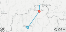  Van Chiang Mai naar Chiang Rai 4 dagen en 3 nachten - 7 bestemmingen 