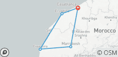  Maroc Express - 6 jours et 5 nuits - 5 destinations 