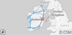  Beliebteste Irland Rundreise - 14 Destinationen 