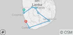  Highlights of Sri Lanka - 9 destinations 