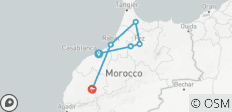  Marokko - Königsstädte und Chefchaouen (9 Tage) - 6 Destinationen 