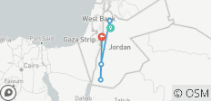  Het beste van Jordanië - 5 bestemmingen 