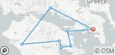  Classical Tour of Greece with Nafplio – Four Days from Athens - 8 destinations 