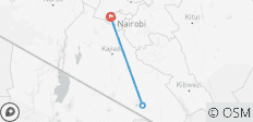 Amboseli Nationalpark Safari - 3 Tage - 3 Destinationen 