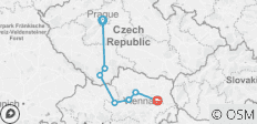  Cycle Prague to Vienna - 7 destinations 