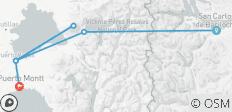  Andean Crossing Bariloche (Argentina) to Puerto Varas (Chile) - 6 destinations 