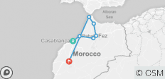  North Morocco Tour 9 Days - 7 destinations 