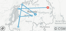  9 Daagse Rwanda Gorilla, Wildlife &amp; Cultuur Tour - 7 bestemmingen 
