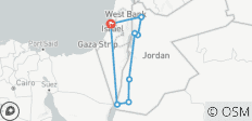  Petra, Wadi Rum &amp; hoogtepunten van Jordanië - 3 daagse rondreis (vanuit Tel Aviv) - 8 bestemmingen 