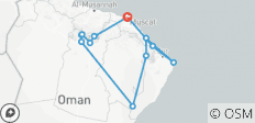  Oman Erlebnisreise - 12 Destinationen 