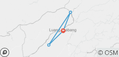  Luang Prabang Abenteuerreise - 4 Tage, 3 Nächte - 3 Destinationen 