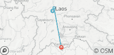  HIGHLIGHT OF LAOS 5 DAYS 4 NIGHTS FROM LUANG PRABANG TO VIENTIANE - PRIVATE TOUR - 3 destinations 