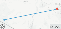  Safari standard de 3 jours à Zuru Masai Mara - 3 destinations 