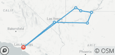  Las Vegas and Western Deserts – 4 days - 7 destinations 
