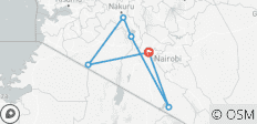  Le Kenya avec un budget limité : 7 jours de safari classique en camp - 6 destinations 