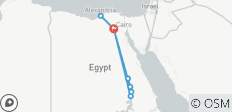  Prachtig Egypte – per felucca – 5* &amp; 4* hotels - 8 bestemmingen 