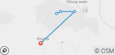  Mount Meru Trekking Tour - 3 Tage - 3 Destinationen 