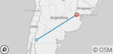  Buenos Aires mit Bariloche Kurzurlaub - 3 Destinationen 
