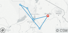  7-daagse pure luxe migratiesafari - noordelijk Tanzania - 6 bestemmingen 