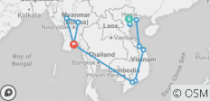  Een voorproefje van Wonderland - Vietnam &amp; Myanmar - 16 dagen - 13 bestemmingen 