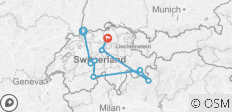  Mountain Tops of Switzerland Basel to Zurich (2024) - 8 destinations 