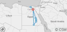  Circuit de 10 jours en Égypte ancienne avec croisière sur le Nil - 13 destinations 