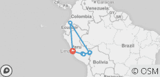  10/09 Lima, Cusco, Sacred Valley, Machu Picchu &amp; Tambopata National Reserve Jungle - 12 destinations 