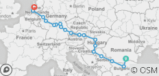  European Sojourn Bucharest to Amsterdam - 19 destinations 