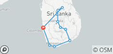  Sri Lanka Natuur, Cultuur en Wild Tour Gratis Upgrade naar privé Tour - 10 bestemmingen 