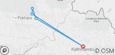  Ghale Gaun Homestay Trek - 5 Destinationen 