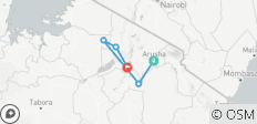  Tansania Nord-Rundreise (6 Tage) - 6 Destinationen 