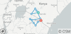  Kenia und Tansania Rundreise (Private Luxussafari, 13 Tage) - 11 Destinationen 
