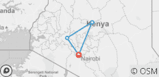  Kenya-5 days explore the northern rare species - 4 destinations 
