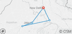  Goldenes Dreieck Rundreise (inkl. Pushkar) - 5 Destinationen 