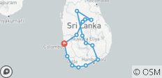  Circuito Clásico por todas las islas de Sri Lanka - 15 destinos 