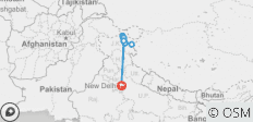  Leh Ladakh Rundreise ab Delhi - 11 Destinationen 