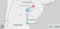  Buenos Aires, Iguazú und Moore von Ibera - Privatreise - 9 Tage - 3 Destinationen 