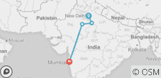  GOLDEN TRIANGLE WITH MUMBAI - 4 destinations 