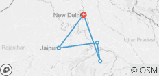  Triangle d\'or avec Gwalior - 5 destinations 