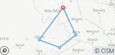  Triangle d\'or avec safari dans les villages (The Real India Tour) - 5 destinations 